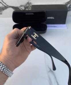 Alternative view of Branded Chnl Prs Full Black Sunglasses (With Original Kit)