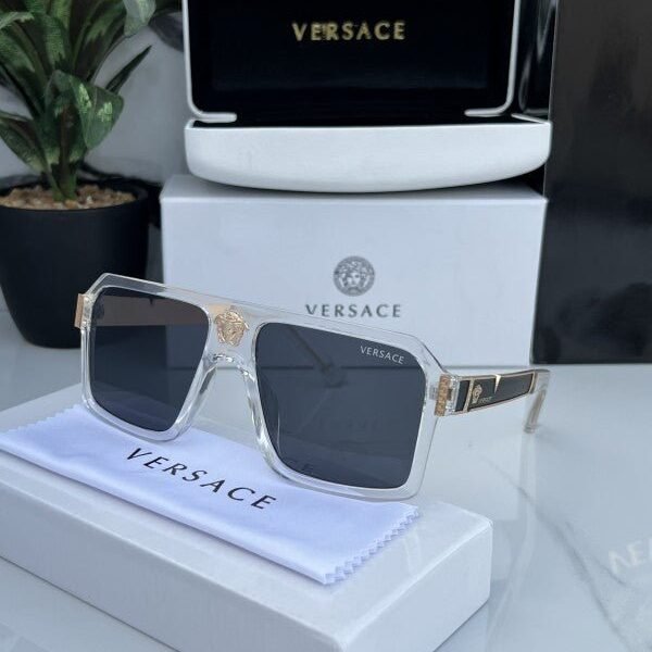 Branded Vce Logo Transparent White 192 Sunglasses (With Original Kit)