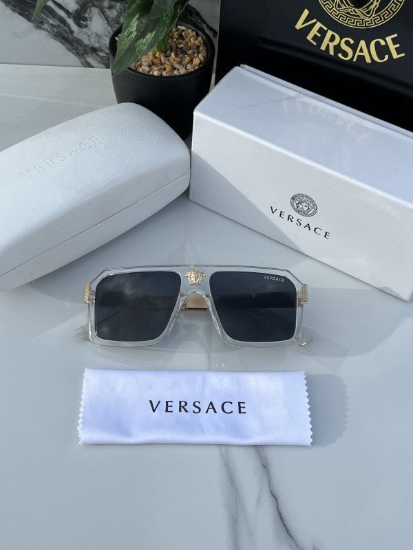 Branded Vce Logo Transparent White 192 Sunglasses (With Original Kit) - Image 3