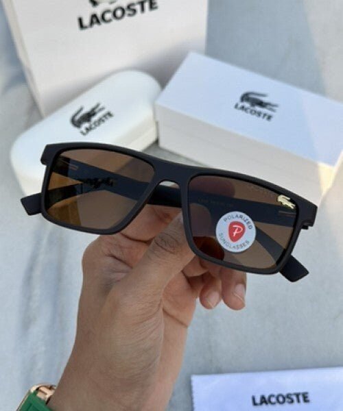 Branded Lcoste Coffee Brown Sunglasses FT (With Original Kit)