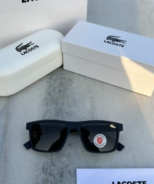 Alternative view of Branded Lcoste Matt Blue Sunglasses FT (With Original Kit)