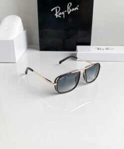 Branded Rb Blue Gold Sunglasses Bt (With Original Kit)