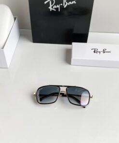 Alternative view of Branded Rb Blue Gold Sunglasses Bt (With Original Kit)