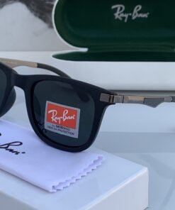Branded RB Logo Black Sunglasses (With Original Kit)