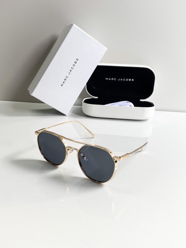 Branded Mj Gold Black Sunglasses Bt (With Original Kit) - Image 4