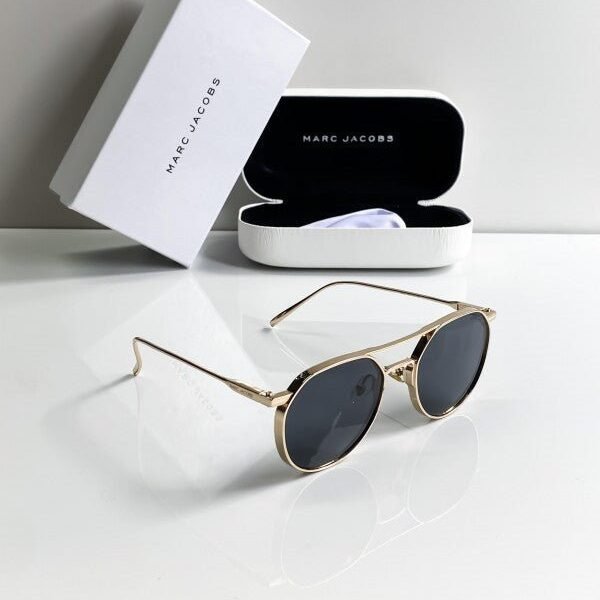 Alternative view of Branded Mj Gold Black Sunglasses Bt (With Original Kit)