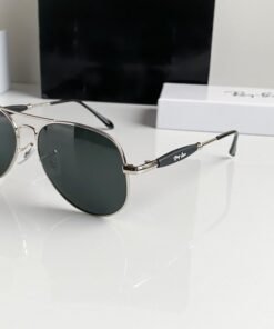 Alternative view of Branded Rb Black Aviator Sunglasses Bt (With Original Kit)