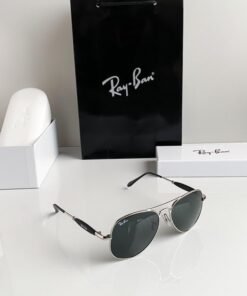 Branded Rb Black Aviator Sunglasses Bt (With Original Kit)