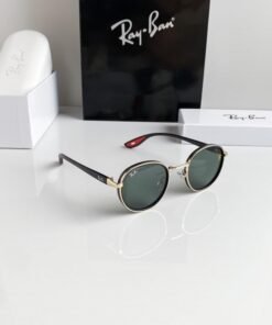Branded  Rb Gold Green Sunglasses Bt (With Original Kit)