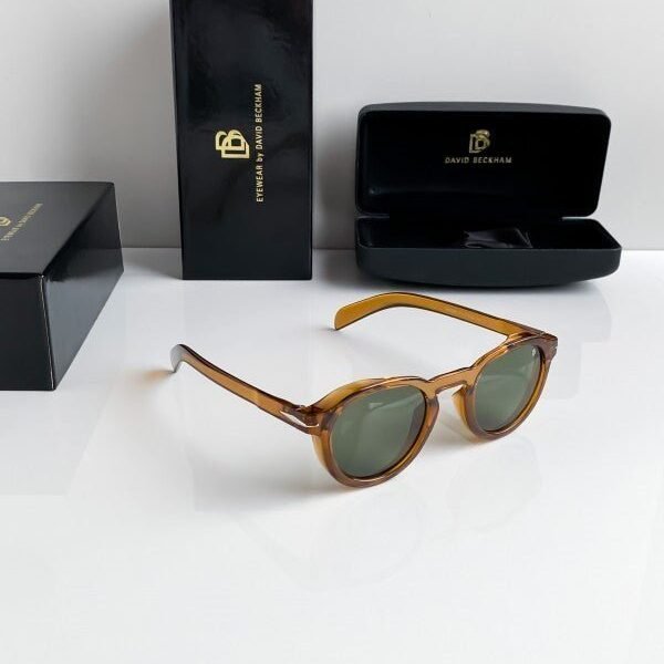 Branded Db 01 Brown GreenSunglasses Bt (With Original Kit)
