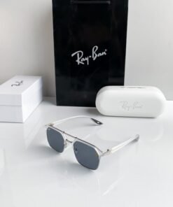 Branded  RB Silver Bt Sunglasses (With Original Kit)