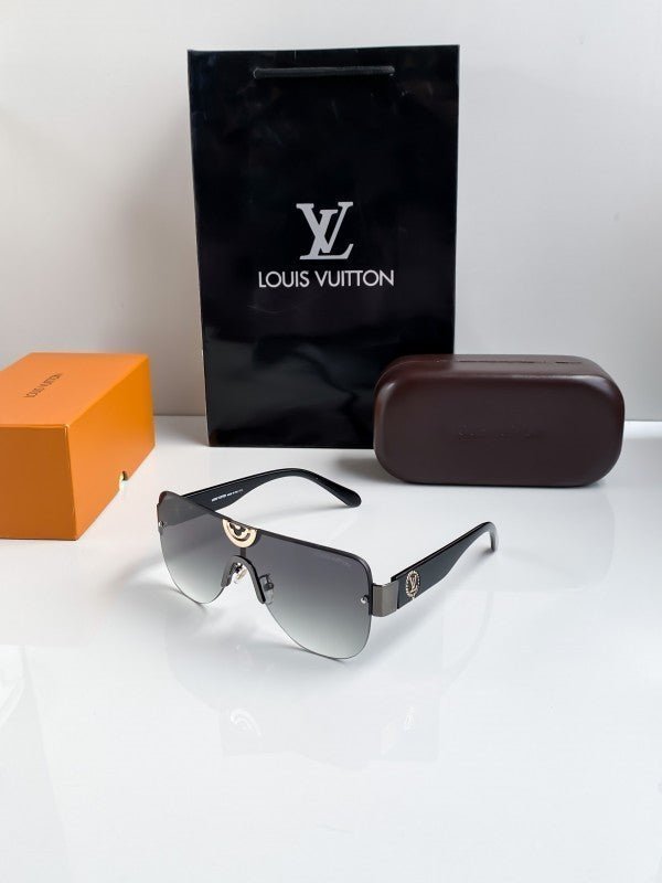 Branded Lv Black Grey Sunglasses Bt (With Original Kit) - Image 3