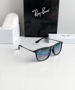 Branded Rb Black Blue Sunglasses Bt (With Original Kit)
