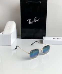 Branded Rb Black Blue Sunglasses Bt (With Original Kit)