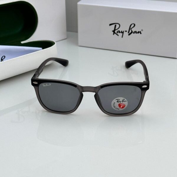 Branded Rb Black Grey Sunglasses Bt (With Original Kit)