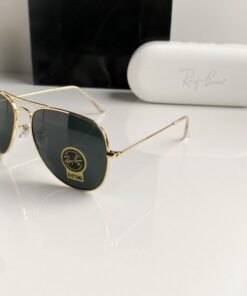 Alternative view of Branded Rb Black Gold Sunglasses Bt (With Original Kit)