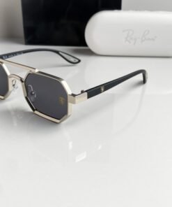 Alternative view of Branded Rb Silver Black Sunglasses Bt (With Original Kit)