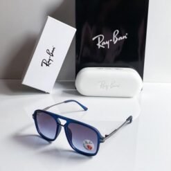Branded Rb Blue Oversized Sunglasses Bt (With Original Kit)