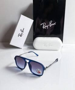 Branded Rb Blue Oversized Sunglasses Bt (With Original Kit)