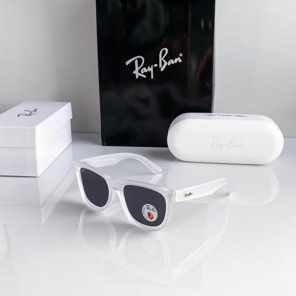 Alternative view of Branded Rb White Black Sunglasses Bt (With Original Kit)