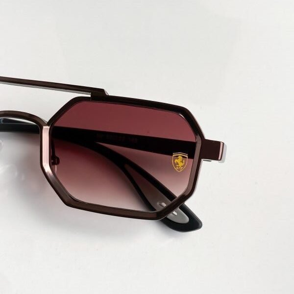Alternative view of Branded Rb Black Brown Metal Frame Sunglasses Bt (With Original Kit)