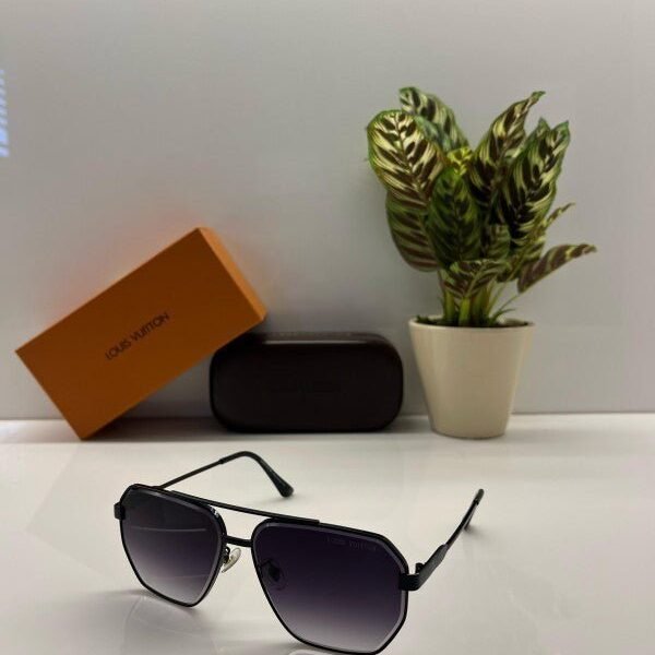 Alternative view of Branded Lv All Black Sunglasses EW (With Original Kit)