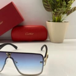 Alternative view of Branded Ctier Blue Sunglasses EW (With Original Kit)