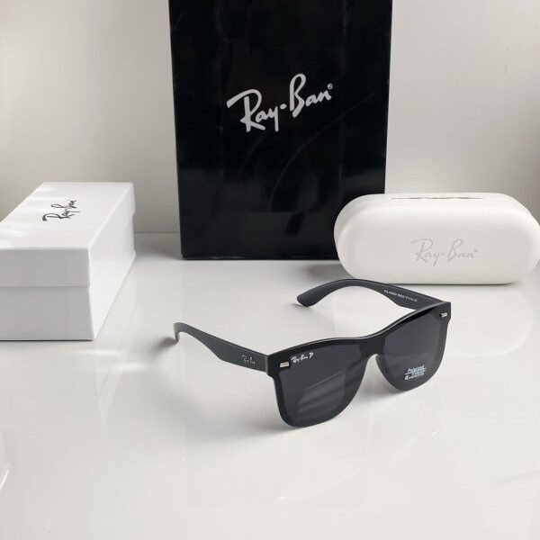 Alternative view of Branded Rb Blaze Grey Sunglasses Bt (With Original Kit)