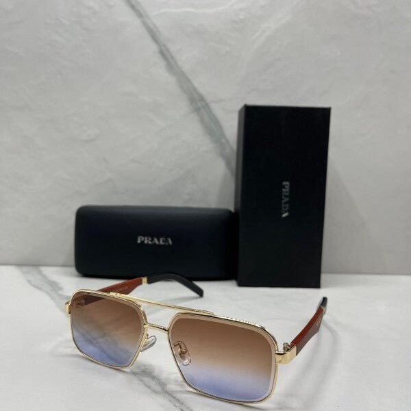 Branded Pda Gold Desert Sunglasses EW (With Original Kit)