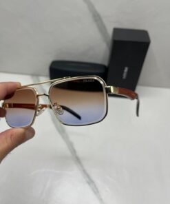 Alternative view of Branded Pda Gold Desert Sunglasses EW (With Original Kit)