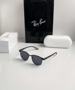 Branded Rb Full Black Sunglasses Bt (With Original Kit)