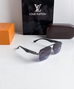 Branded Lv Blue Silver Sunglasses Bt (With Original Kit)