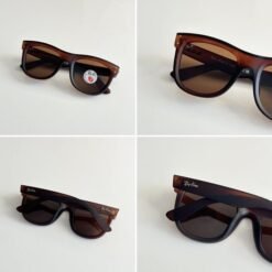 Alternative view of Branded Rb Reverse Dark Brown Sunglasses Bt (With Original Kit)
