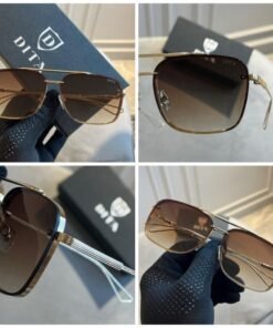 Alternative view of Branded Dta Gold Brown Sunglasses EW (With Original Kit)