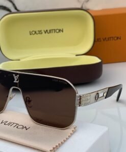 Alternative view of Branded LV 129 silver brown  Sunglasses (With Original Kit)