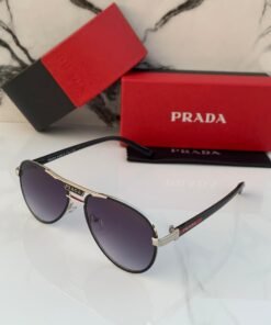 Alternative view of Branded Sunglasses  Black Aviator (With Original Kit)