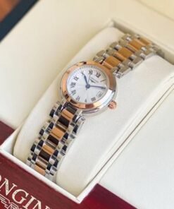 Alternative view of Longiness Dual Tone White Dial Ladies Watch