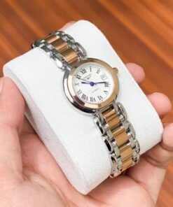 Longiness Dual Tone White Dial Ladies Watch