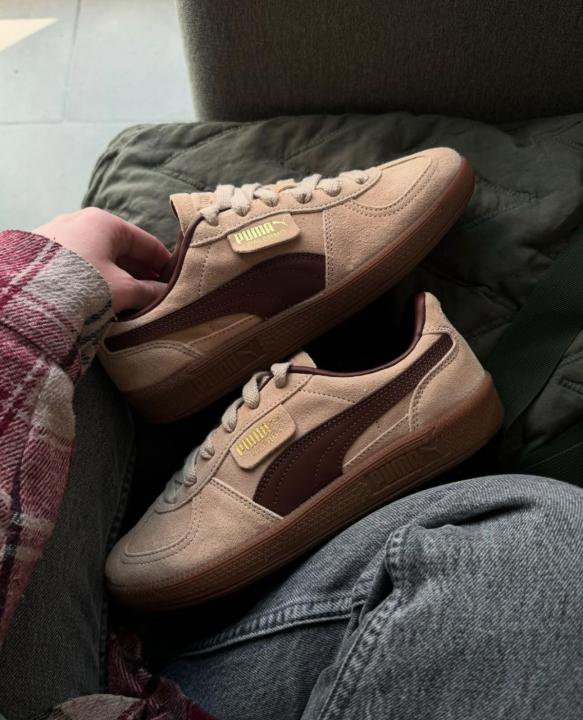 Puma Palermo Beige Brown - Image 3