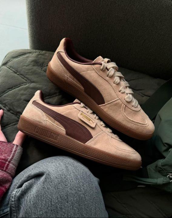 Puma Palermo Beige Brown - Image 2