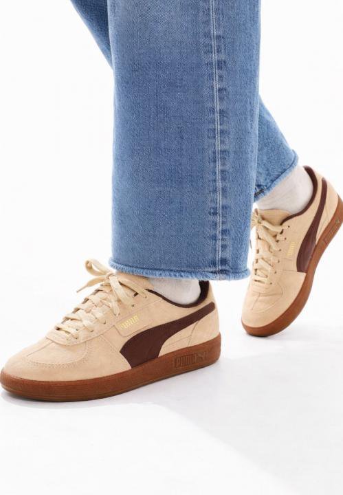Puma Palermo Beige Brown - Image 4