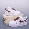 NIKE AIR FORCE 1 07 JUST DO IT MAROON