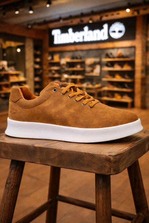 Timberland Tan White Casual Sneaker - Image 4
