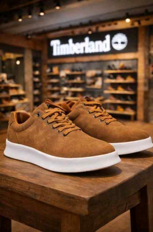 Timberland Tan White Casual Sneaker - Image 2
