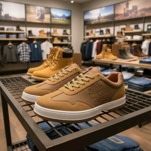 Timberland casual Tan Sneaker suede