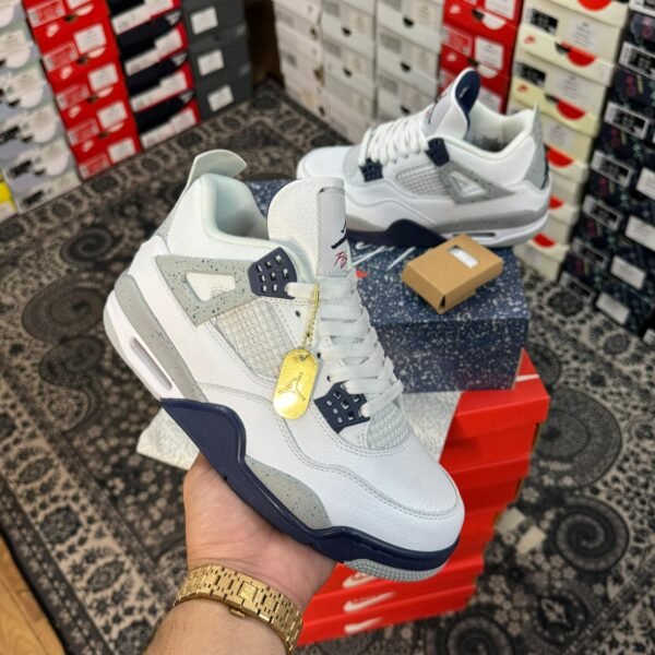 NIKE AIR JORDAN 4 MIDNIGHT NAVY SEMI UA🔥