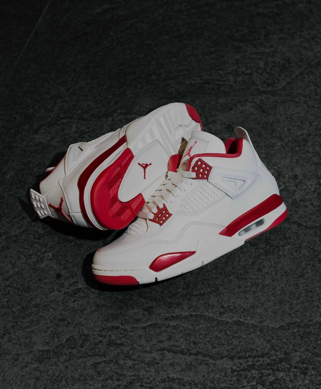 NIKE AIR JORDAN RETRO 4 VALENTINES SIERRA RED 🔥 - Image 6
