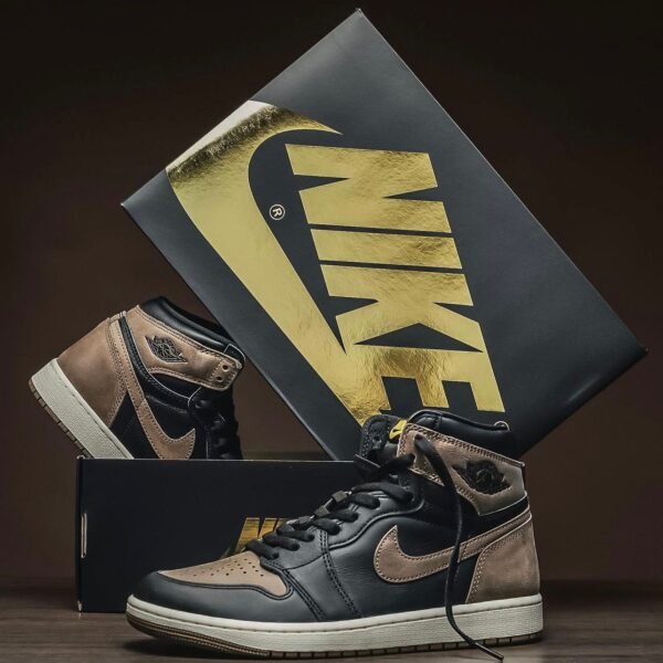 Alternative view of NIKE AIR JORDAN RETRO 1 HIGH PALOMINO SEMI UA 🔥