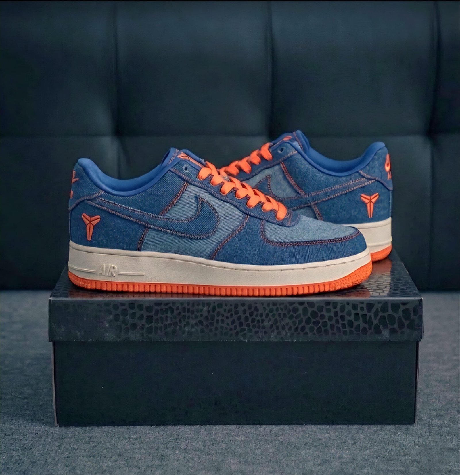 NIKE AIRFORCE 1 LOW KOBE BRYANT PROTO DENIM 🔥 - Image 4