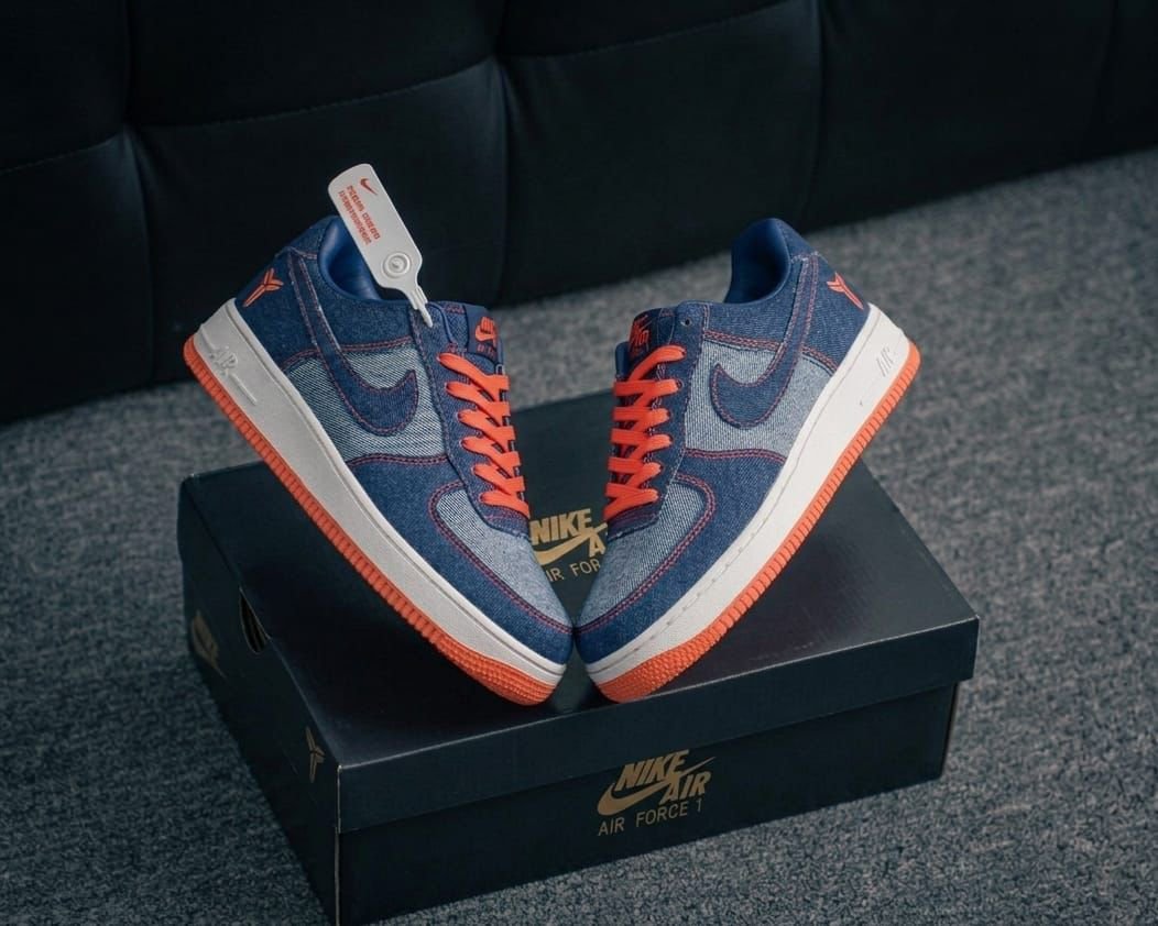 NIKE AIRFORCE 1 LOW KOBE BRYANT PROTO DENIM 🔥 - Image 3